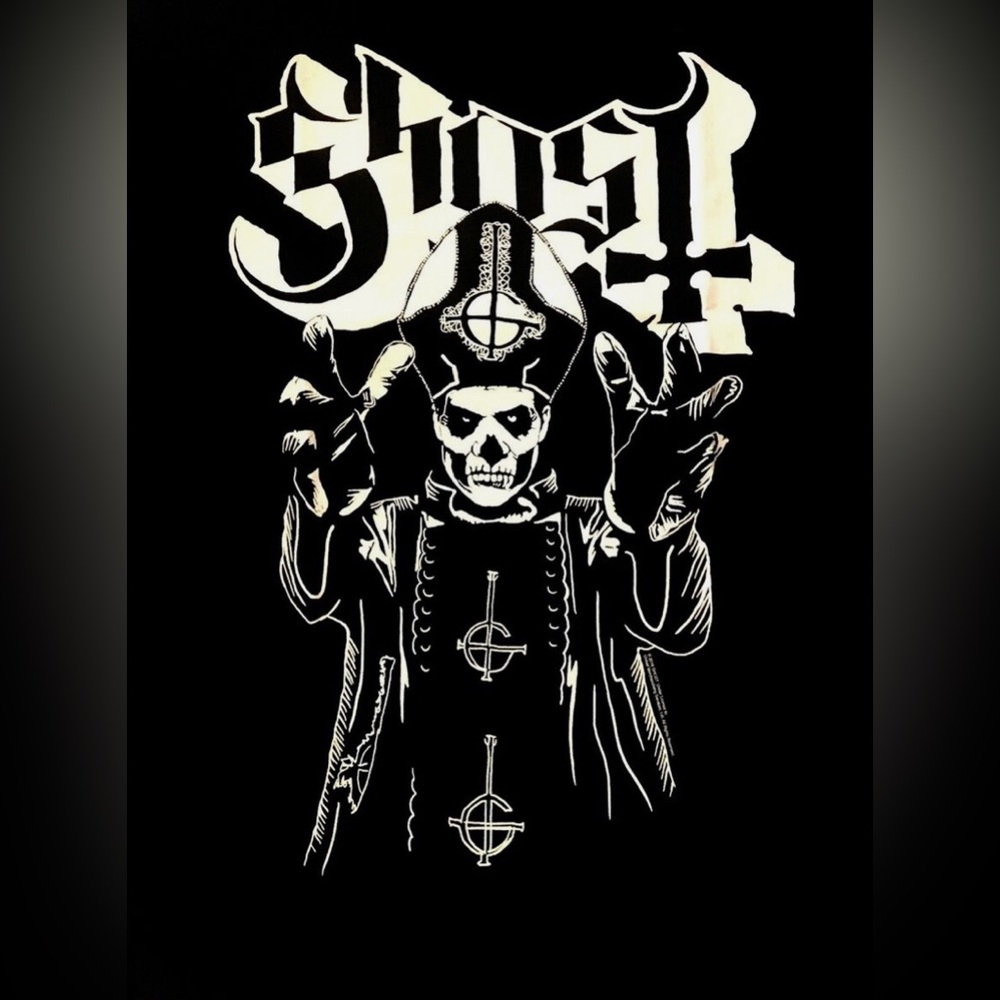 GHOST cd Igo Papa Reaching PAPA WRATH Unisex Official T Shirtrt NWOT - Picture 2 of 3